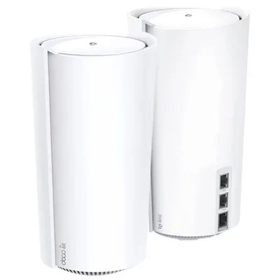 TP-Link Deco XE200 Tri-Band AXE11000 Whole Home Mesh Wi-Fi 6E System - 2 Pack