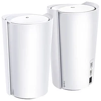 TP-Link Deco X95 Tri-Band AX7800 Whole Home Mesh Wi-Fi 6 System - 2 Pack