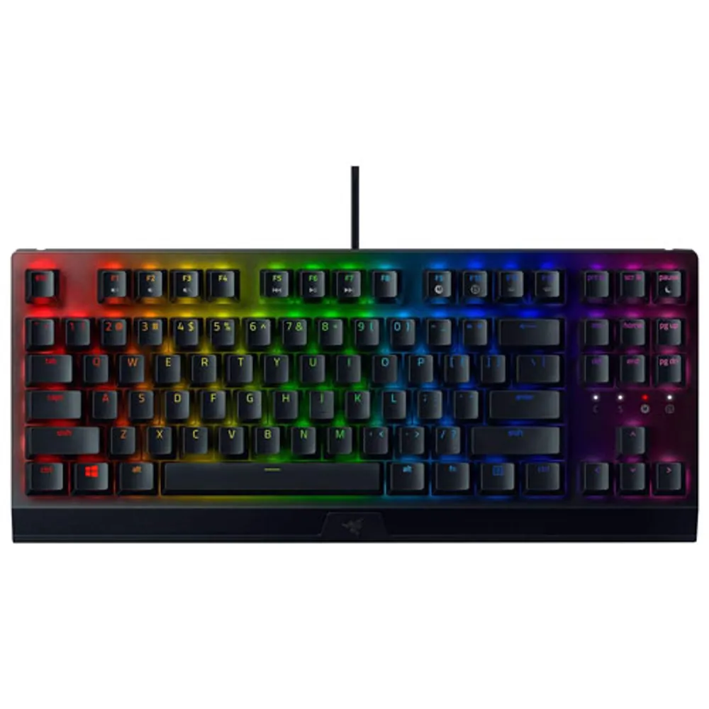 Razer BlackWidow V3 TKL Backlit Mechanical Yellow Gaming Keyboard