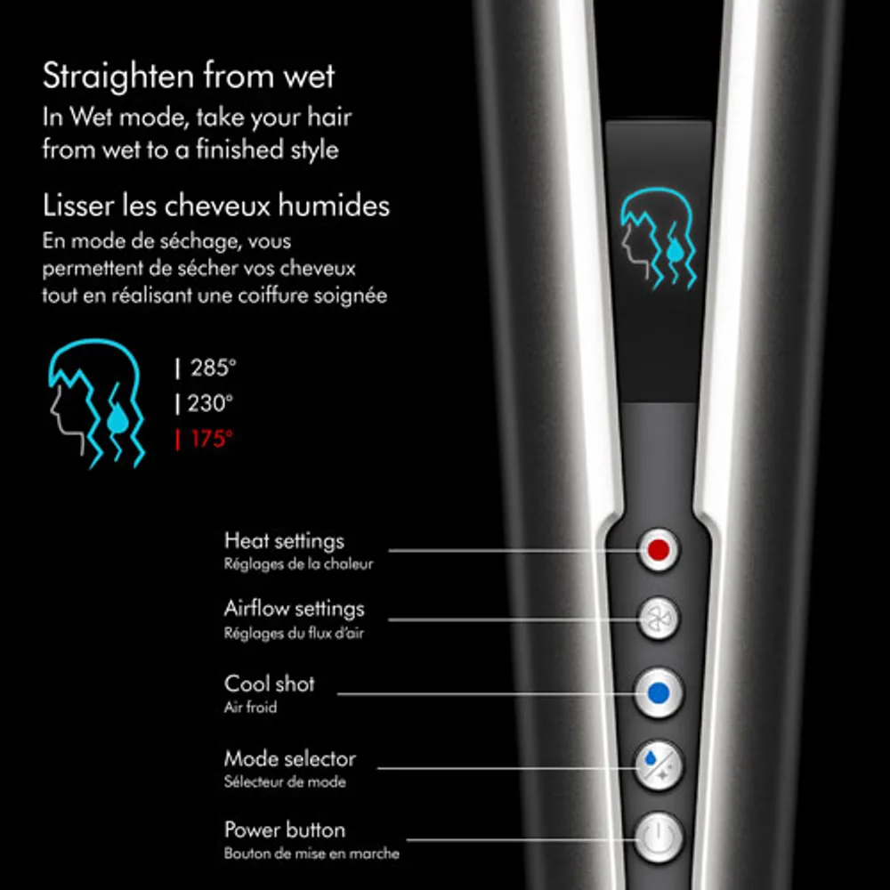 Dyson Airstrait Straightener - Bright Nickel/Rich Copper