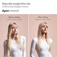 Dyson Airstrait Straightener - Bright Nickel/Rich Copper