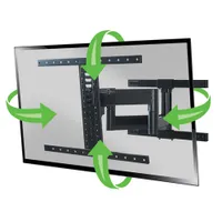 SANUS Accents 42" - 85" Full-Motion TV Wall Mount
