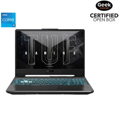 Open Box - ASUS TUF Gaming F15 15.6" Gaming Laptop - Black (Intel Core i5-11400H/512GB SSD/16GB RAM/RTX 2050)