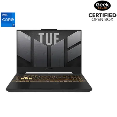 Open Box - ASUS TUF Gaming F15 15.6" Gaming Laptop - Grey (Intel Core i7-12700H/512GB SSD/16GB RAM/GeForce RTX 4050)