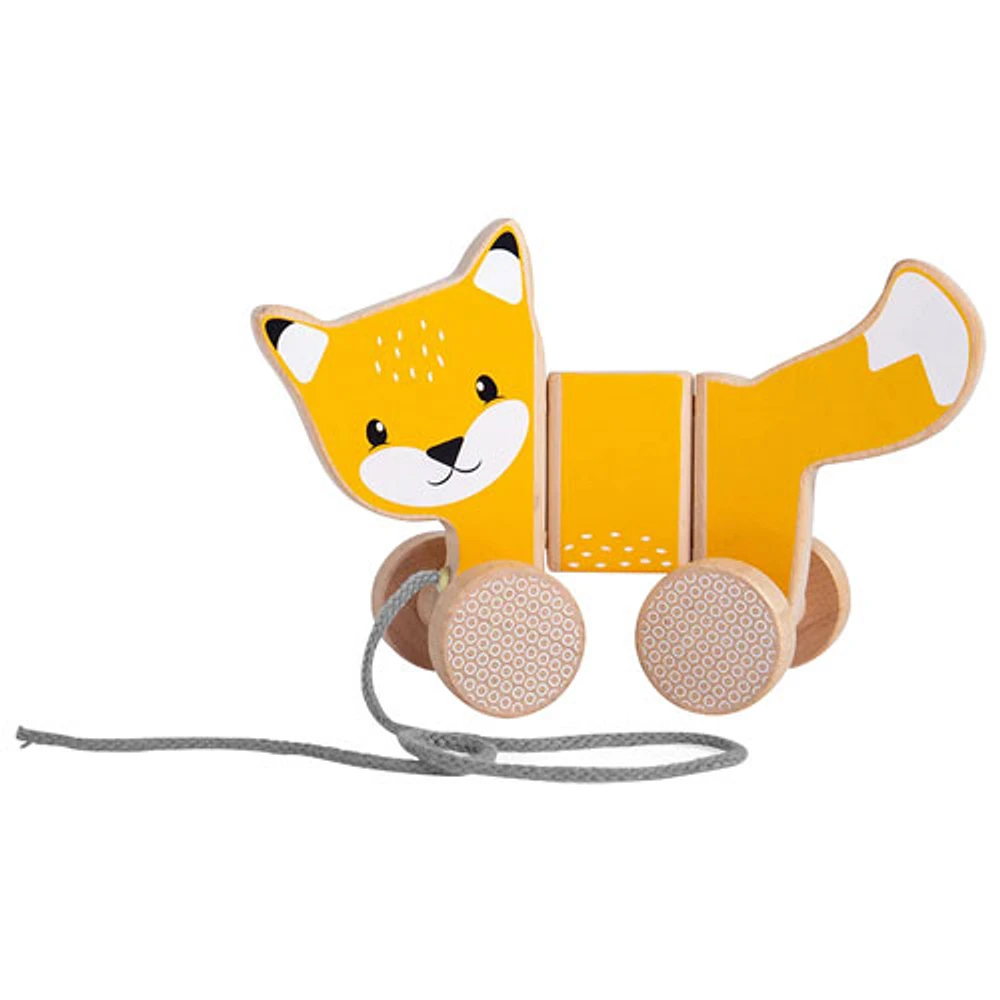 Jouet à tirer renard de Bigjigs Toys