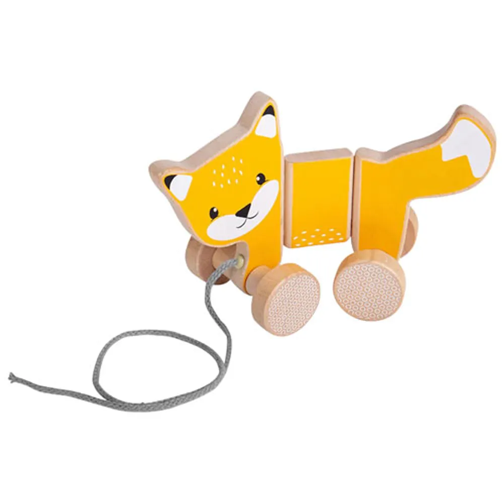 Jouet à tirer renard de Bigjigs Toys