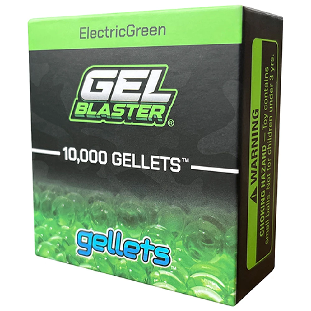 Balles en gel de Gel Blaster – 10 000 sachets – Vert