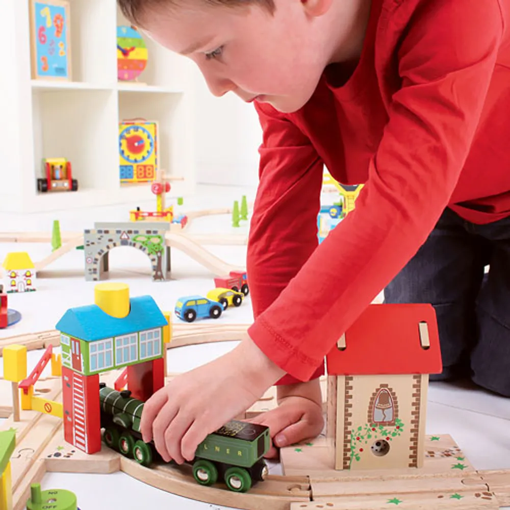 Bigjigs Wooden Signal Box