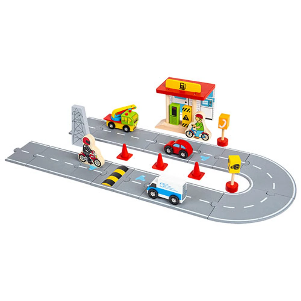 Bigjigs Toys Roadway Accessory Pack