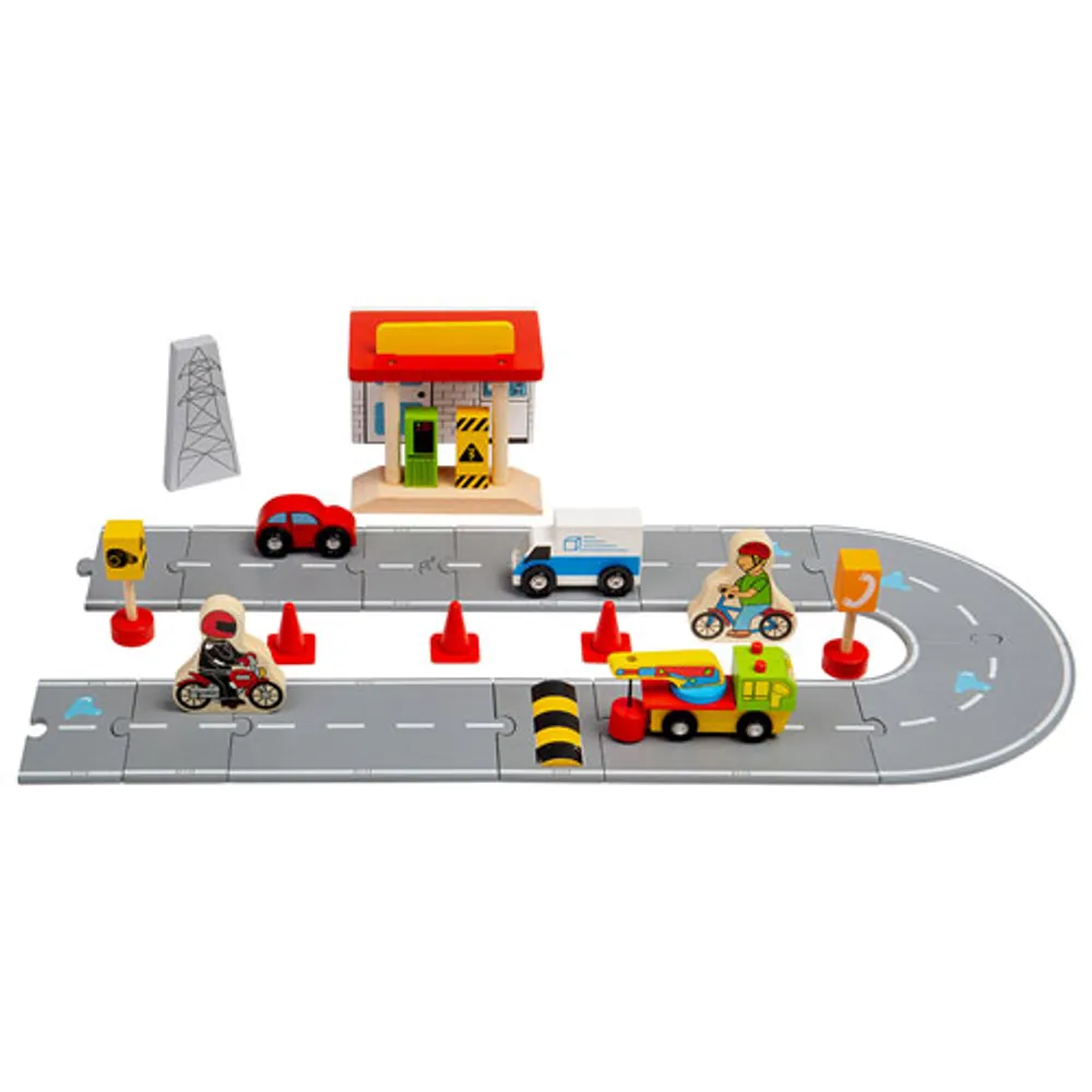 Bigjigs Toys Roadway Accessory Pack