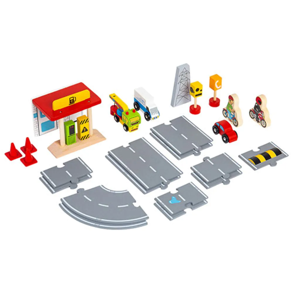 Bigjigs Toys Roadway Accessory Pack