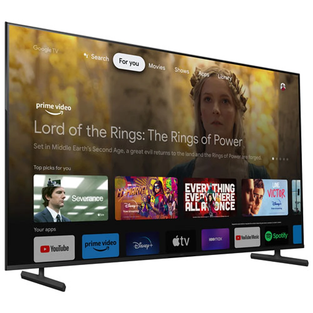 Téléviseur intelligent Google HDR DEL UHD 4K de 85 po de Sony (KD85X77L)