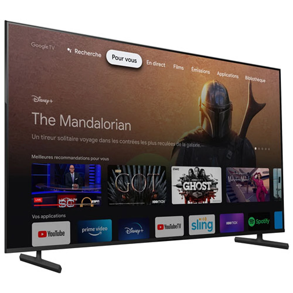 Téléviseur intelligent Google HDR DEL UHD 4K de 85 po de Sony (KD85X77L)