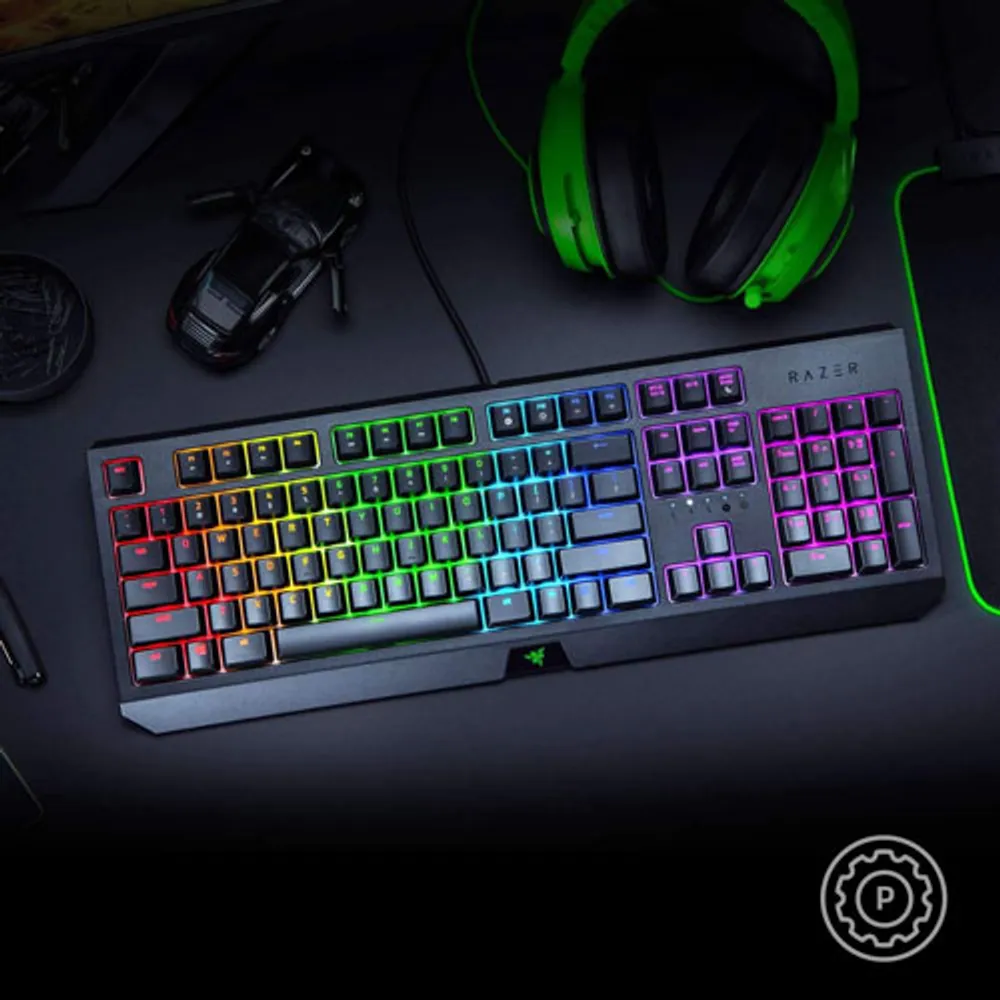 BlackWidow Backlit Mechanical Green Switch Gaming Keyboard