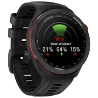 Montre intelligente Bluetooth de 47mm Approach S70 de Garmin pour le golf - Noir