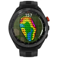 Montre intelligente Bluetooth de 47mm Approach S70 de Garmin pour le golf - Noir