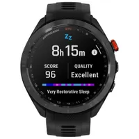 Montre intelligente Bluetooth de 47mm Approach S70 de Garmin pour le golf - Noir