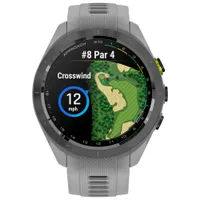 Montre intelligente GPS de 42 mm Approach S70 de Garmin pour le golf - Gris