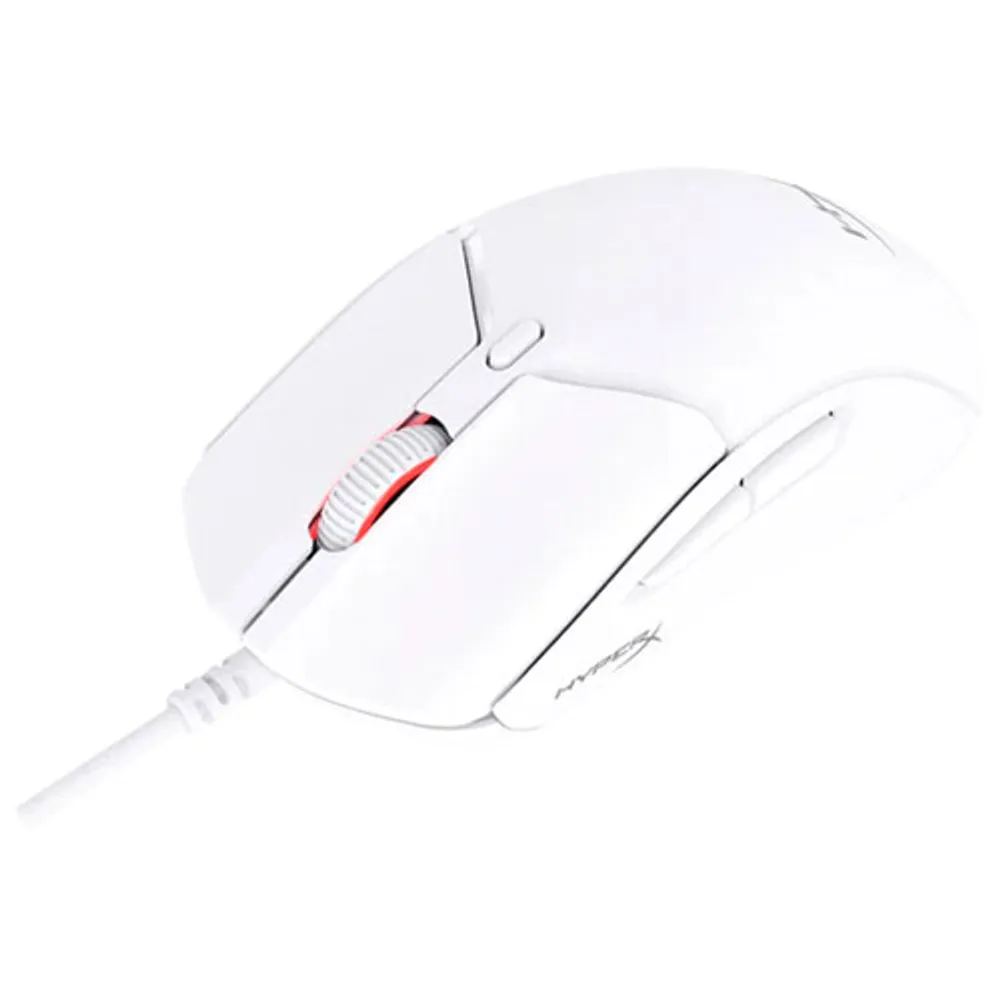 Souris de jeu optique de 26 000 ppp Pulsefire Haste 2 de HyperX – Blanc