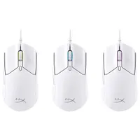 Souris de jeu optique de 26 000 ppp Pulsefire Haste 2 de HyperX – Blanc