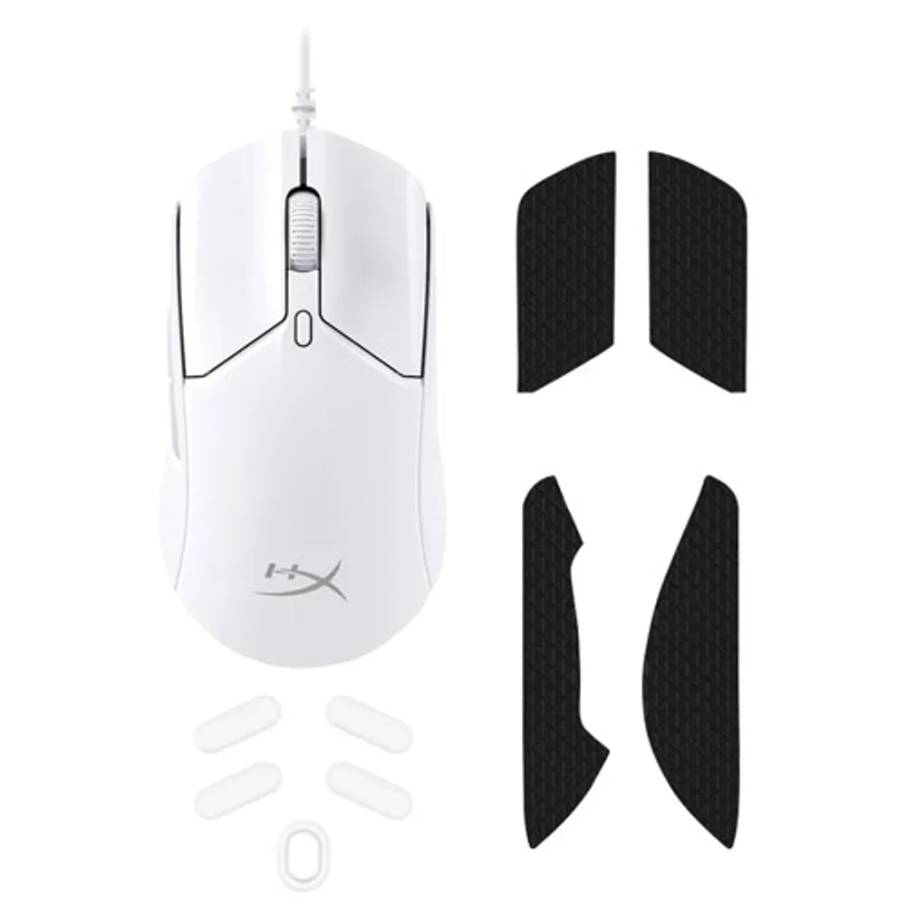 HyperX Pulsefire Haste 2 26000 DPI Optical Gaming Mouse - White