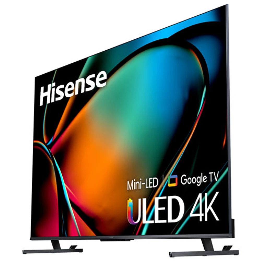 Téléviseur intelligent Google HDR QLED miniDEL UHD 4K de 75 po de Hisense (75U88KM) - 2023