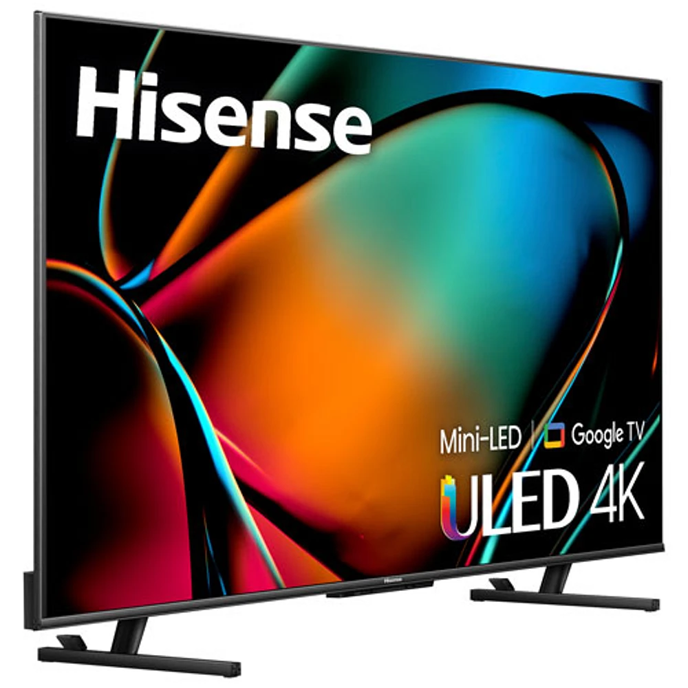 Téléviseur intelligent Google HDR QLED miniDEL UHD 4K de 75 po de Hisense (75U88KM) - 2023