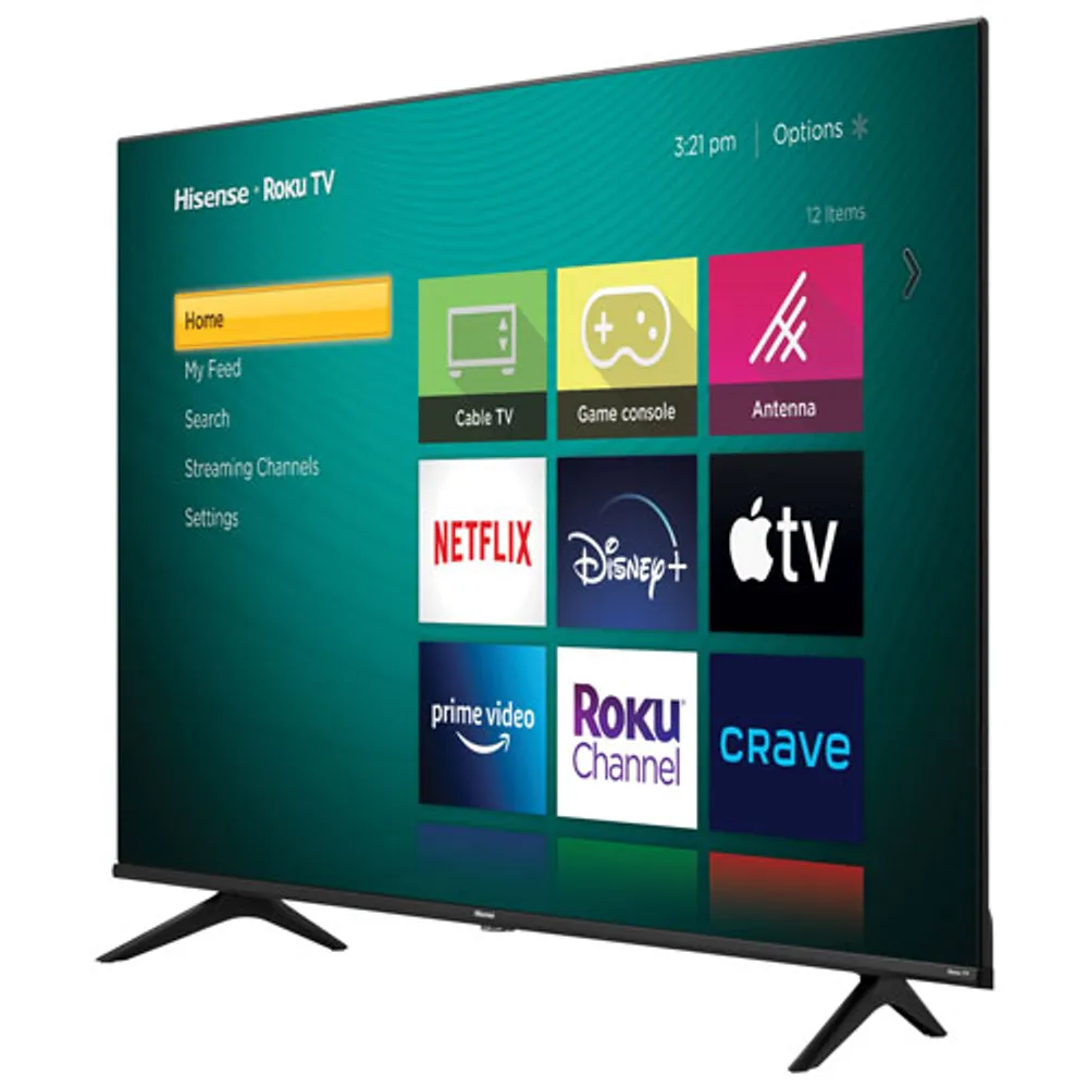 Hisense 43" 4K UHD HDR LED Roku Smart TV (43R63G) - 2022