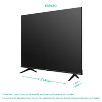 Hisense R63G 55" 4K UHD HDR LED Roku Smart TV (55R63G) - 2022