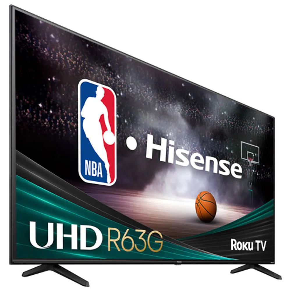 Hisense 75" 4K UHD HDR LED Roku Smart TV (75R63G) - 2022