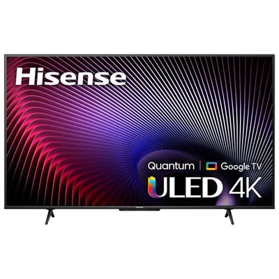 Téléviseur intelligent Google HDR QLED UHD 4K de 55 po série U68K de Hisense (55U68K) - 2023