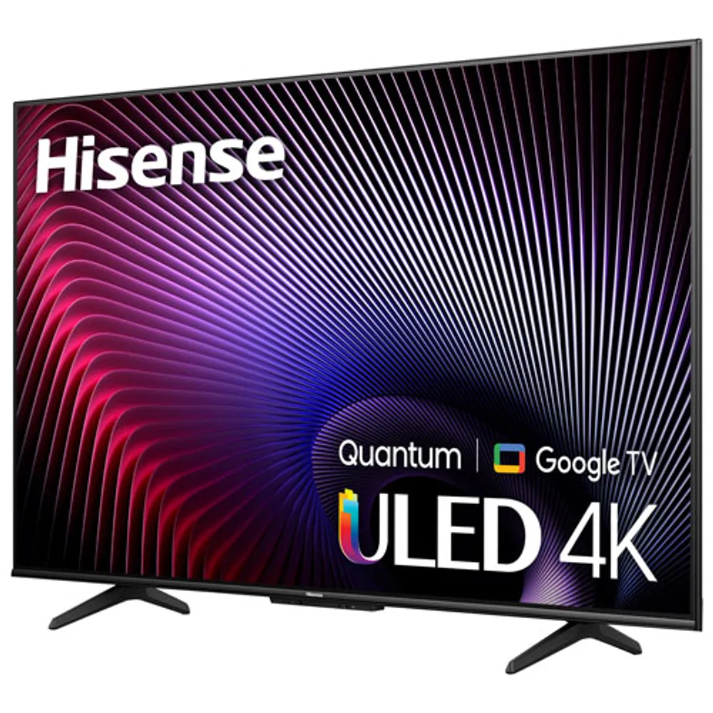 Téléviseur intelligent Google HDR QLED UHD 4K de 55 po série U68K de Hisense (55U68K) - 2023