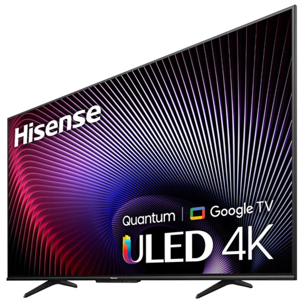 Téléviseur intelligent Google HDR QLED UHD 4K de 55 po série U68K de Hisense (55U68K) - 2023