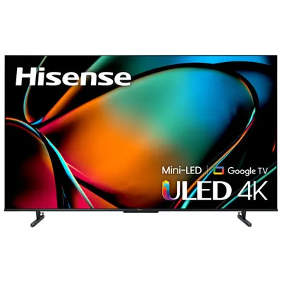 Hisense 65" 4K UHD HDR QLED Mini-LED Smart Google TV (65U88KM) - 2023