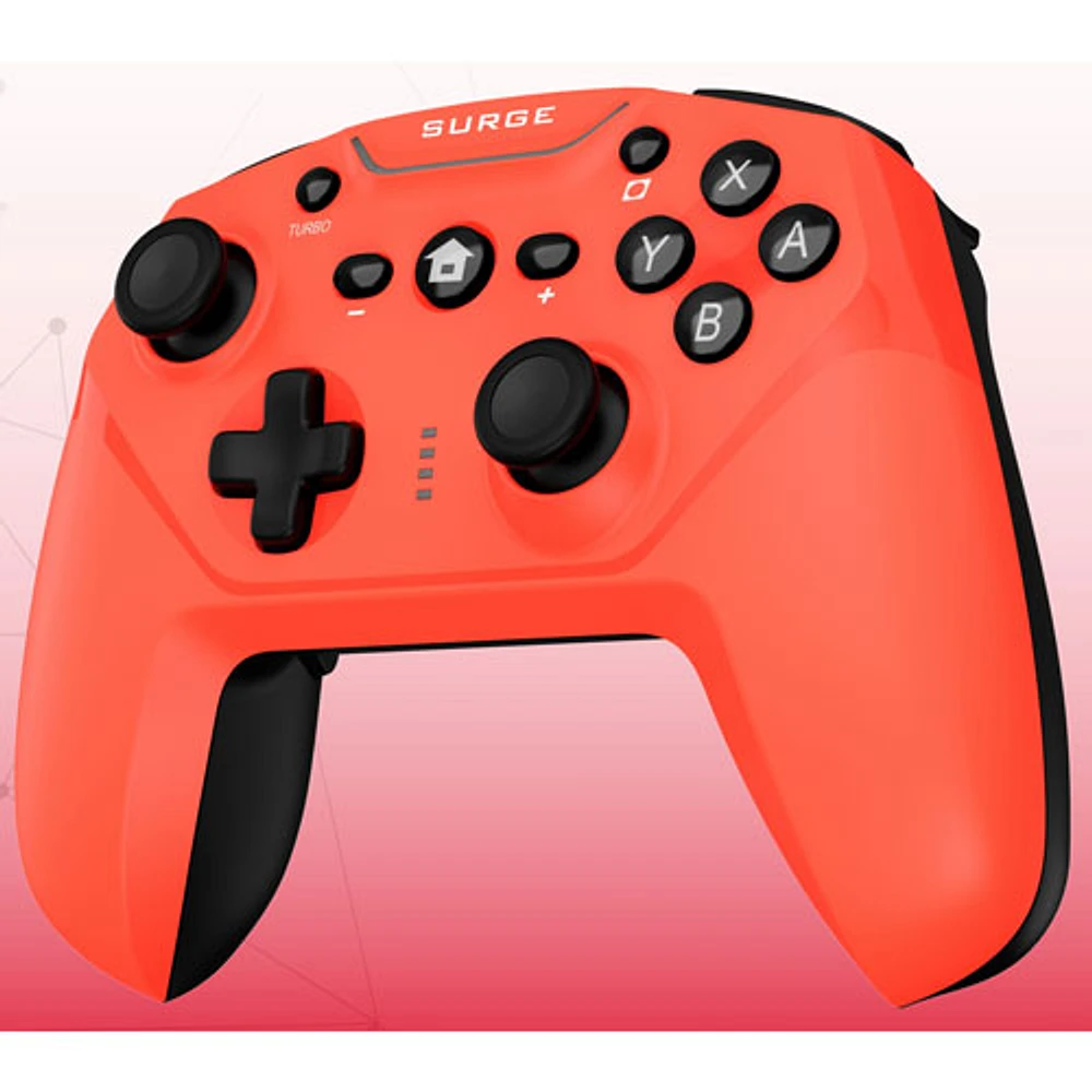 Surge SwitchPad Pro Wireless Controller for Switch - Red