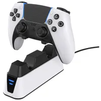 Surge ChargeDock Dual Controller Charging Station for PS5 - White