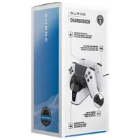 Surge ChargeDock Dual Controller Charging Station for PS5 - White