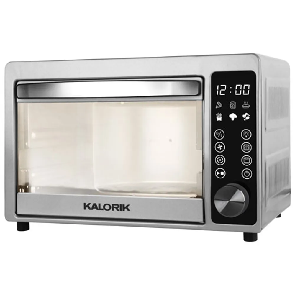 Kalorik Touchscreen Air Fryer Toaster Oven - 20.8L/22QT - Stainless Steel - Only at Best Buy