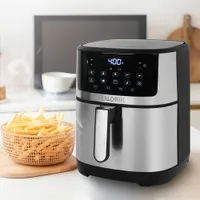 Kalorik Full Touchscreen Air Fryer - 6.62L/7QT - Stainless Steel