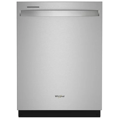 Open Box - Whirlpool 24" 50dB Built-In Dishwasher with Stainless Steel Tub- Stainless Steel - Perfect Condition