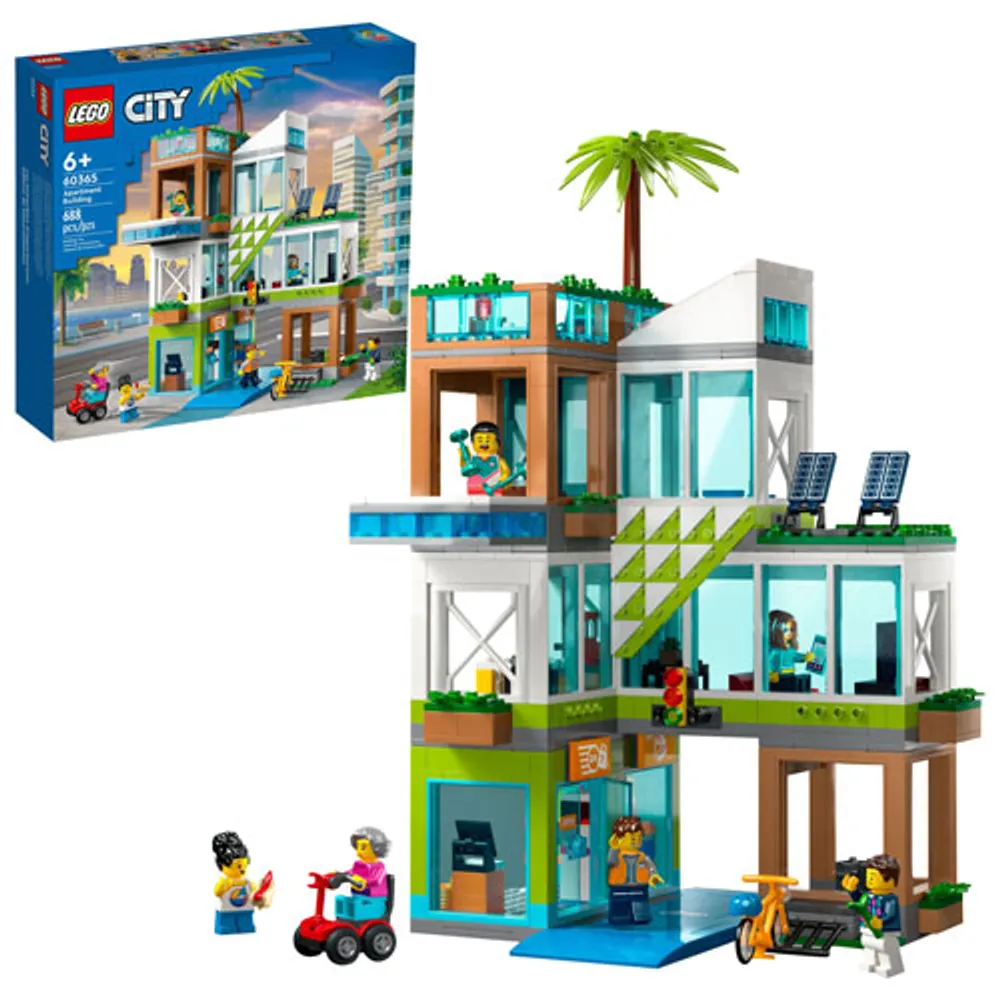 LEGO City: Apartment Building - 688 Pieces (60365)