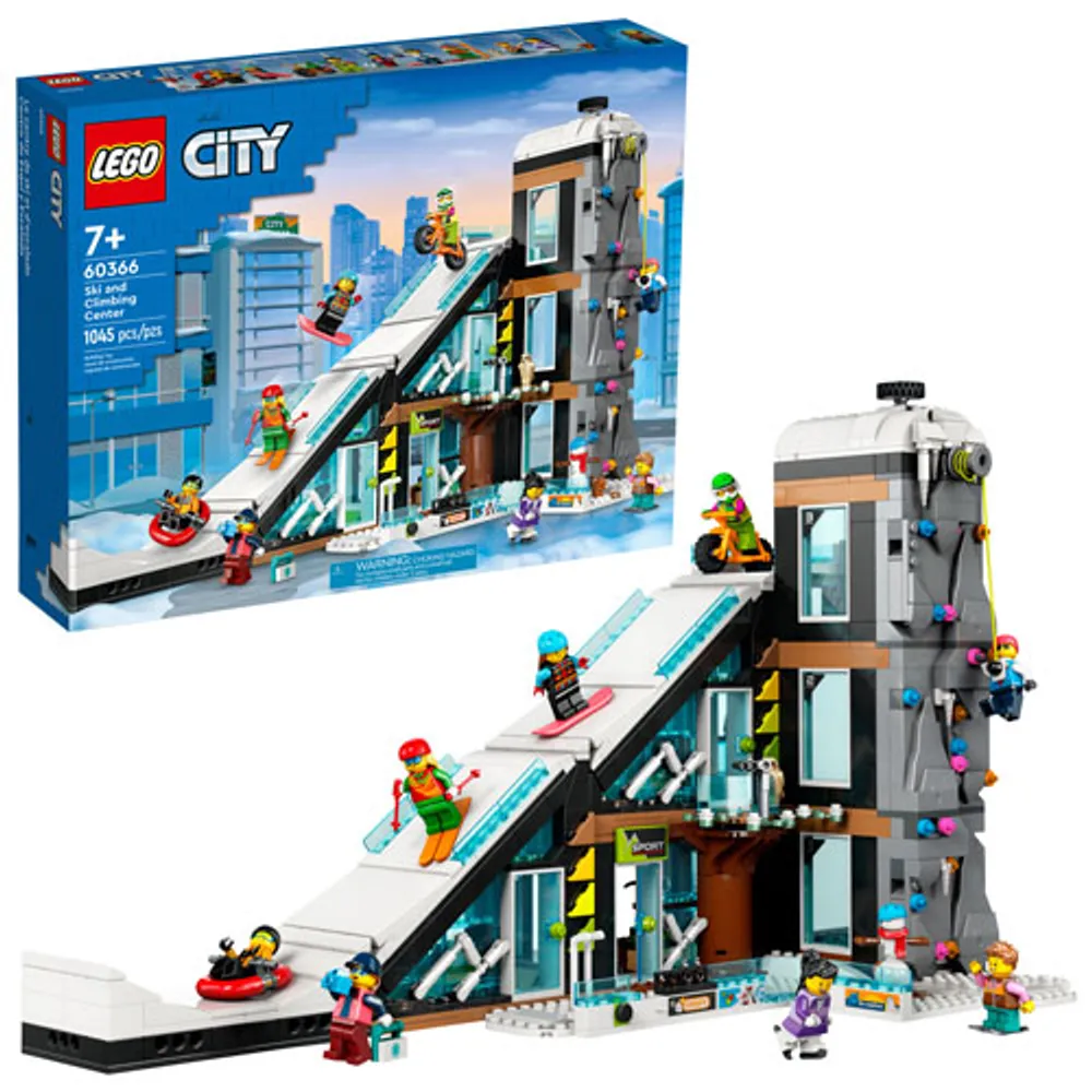 LEGO City: Ski and Climbing Center - 1045 Pieces (60366)