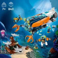 LEGO City: Deep-Sea Explorer Submarine - 842 Pieces (60379)