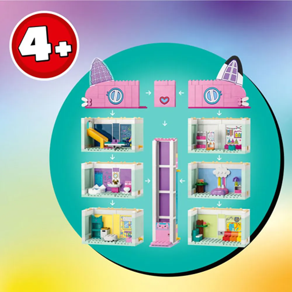 LEGO: Gabby’s Dollhouse - 498 Pieces (10788)