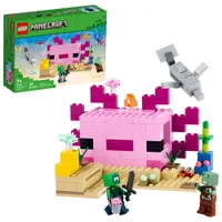 LEGO Minecraft: The Axolotl House - 242 Pieces (21247)