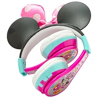 KIDdesigns Minnie Mouse Over-Ear Bluetooth Kids Headphones - Multi