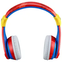 KIDdesigns Super Mario Over-Ear Bluetooth Kids Headphones - Multi