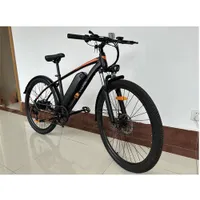 Gyrocopters Brio 350W Electric Mountain Bike with up to 60km Battery Range - Black - Only at Best Buy