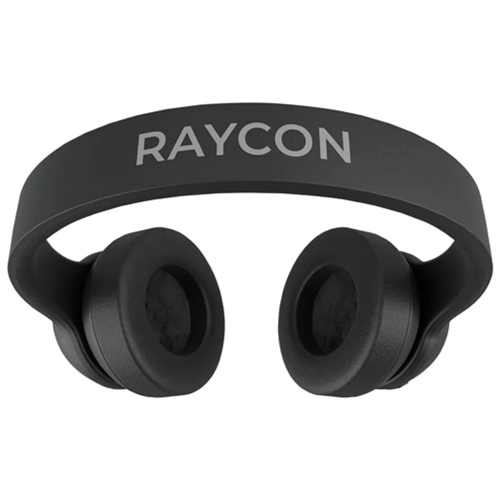 Raycon The Fitness Over-Ear Noise Cancelling Bluetooth Headphones - Black