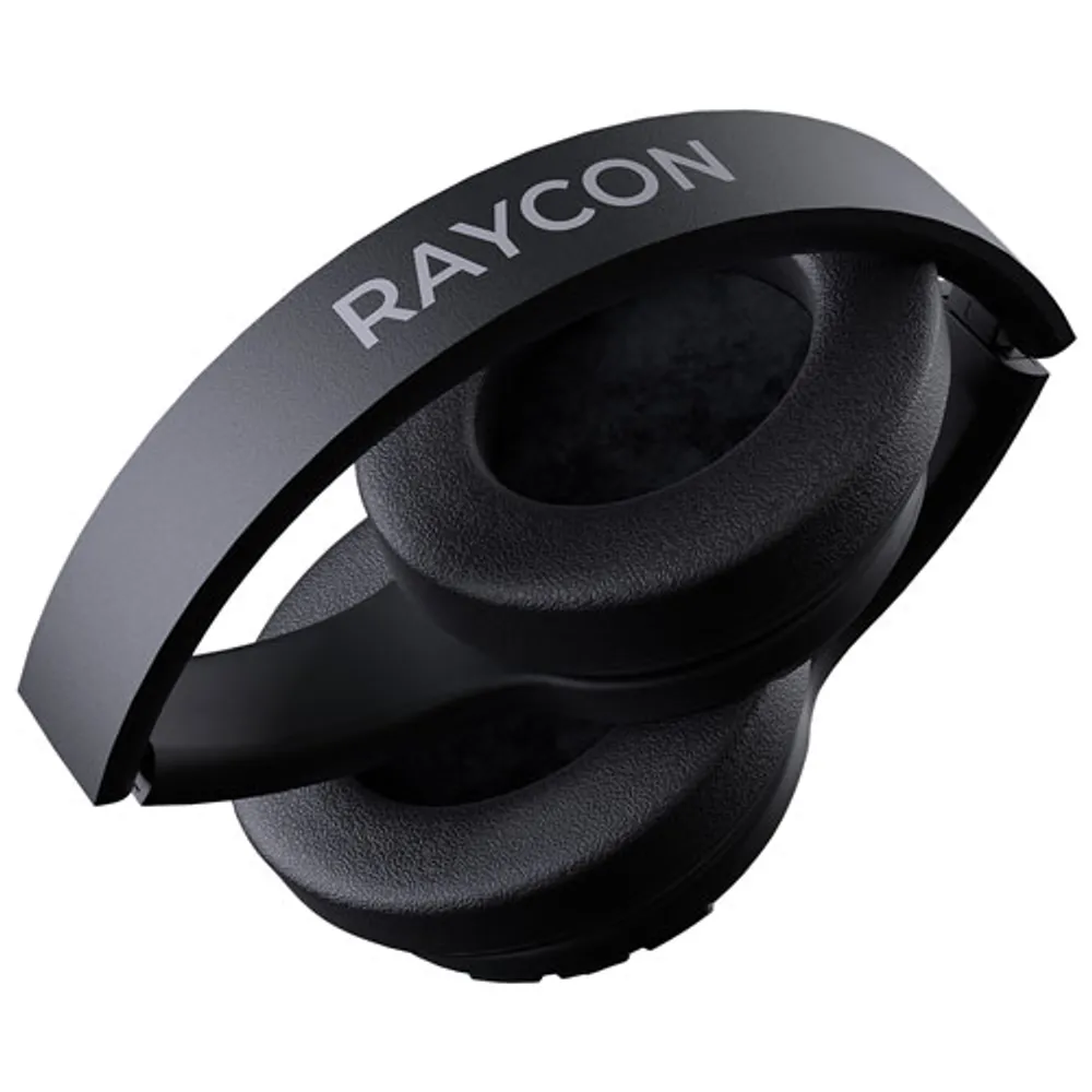 Raycon The Fitness Over-Ear Noise Cancelling Bluetooth Headphones - Black